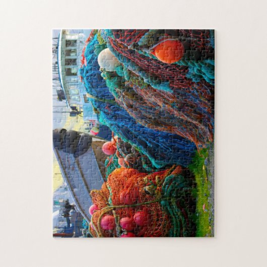Puzzle Dutch Harbour Alaska. (Vertical)