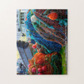 Puzzle Dutch Harbour Alaska. voeux de Noël (Vertical)