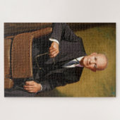 Puzzle Dwight Eisenhower Président Portrait de la Maison  (Horizontal)