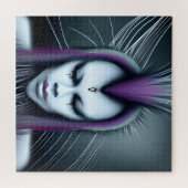 Puzzle Dystopian Alien Humain Hybrid Etheral Ai Art (Horizontal)