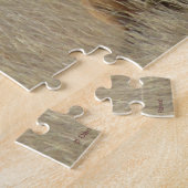 Puzzle E25 Élan mâle allongé dans l'herbe (Côté)
