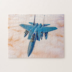 Puzzle EAGLE DE GRÈVE F-15E (11x14 POUCES)