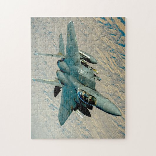 Puzzle EAGLE DE GRÈVE F-15E (11x14 POUCES) (Vertical)