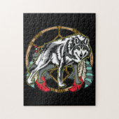 Puzzle Eagle Dreamcatcher (Vertical)