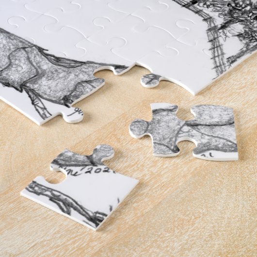 PUZZLE EAGLES HARRIET + M HOME FORGER ATTENDEZ-MOI (Côté)