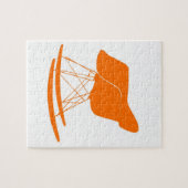 Puzzle Eames a moulé la chaise de basculage en plastique (Horizontal)