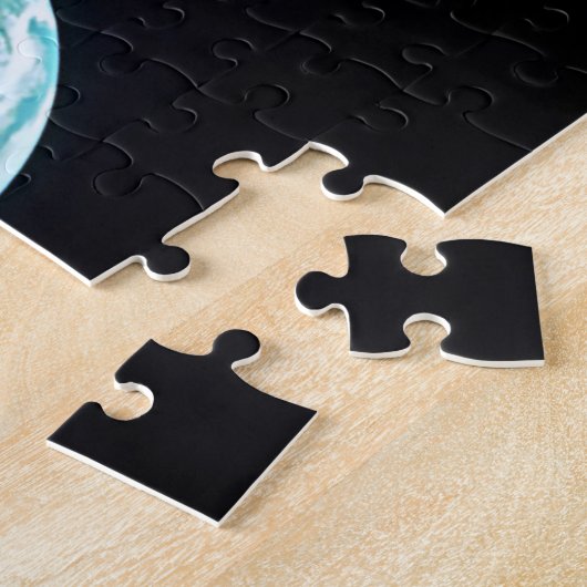 Puzzle Earthrise de la lune (Côté)