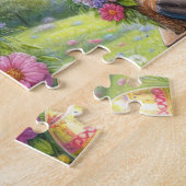 Puzzle Easter Highland Cow (Côté)