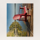 Puzzle Eau | Adirondack Chaise au lac (Vertical)