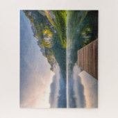 Puzzle Eau | Azure Alpine Lake, Autriche (Vertical)