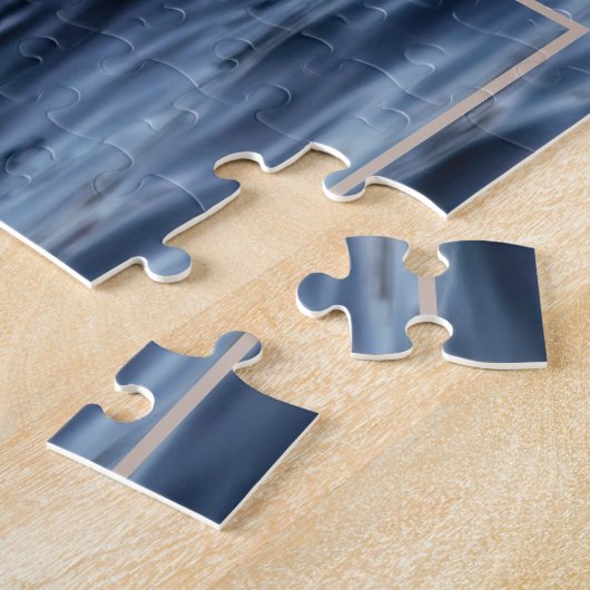 Puzzle Eau cygne et bleue (Côté)