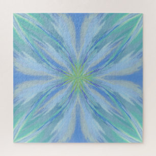 Puzzle Eau de la mer Floral Motif Abstrait