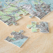 Puzzle Eau de marée la Virginie Map (1984) (Côté)