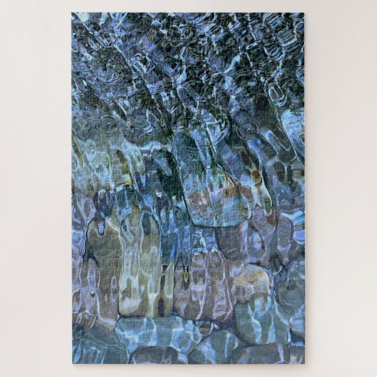 Puzzle Eau de ruissellement, ruisseau, vapeur, Pierres so (Vertical)