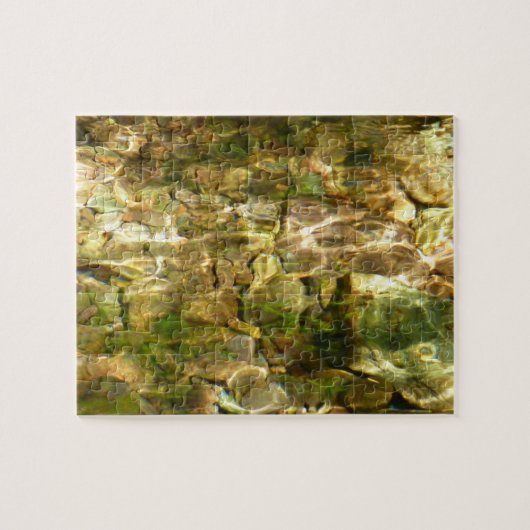 Puzzle Eau de sources chaudes Green-Gold Nature (Horizontal)