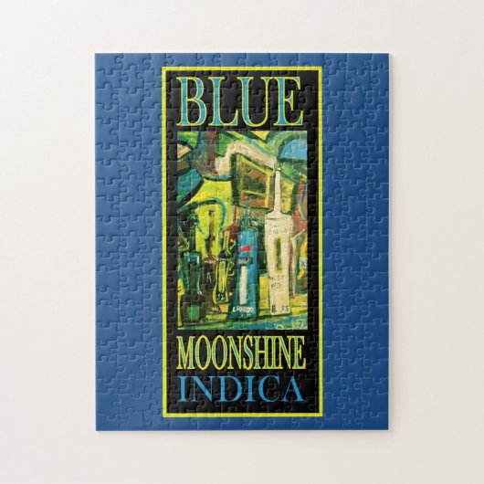PUZZLE EAU-DE-VIE BLEUE INDICA (Vertical)