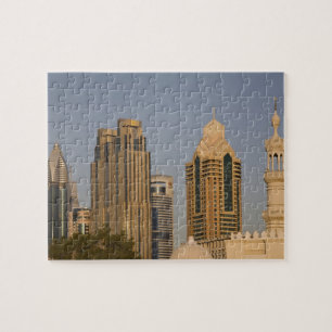 Puzzle EAU, Dubaï. Minaret de la mosquée d'Al Wasl, ave