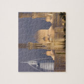 Puzzle EAU, Dubaï. Mosquée en soirée avec Burj al Arab (Vertical)