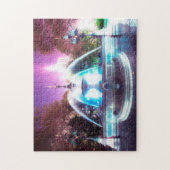 Puzzle Eau Fontaines Hôtel de Ville New York (Vertical)