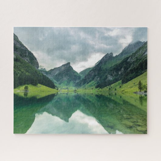Puzzle Eau | Lac Alpes suisses (Horizontal)