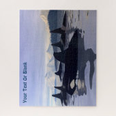 Puzzle Eau Lumineuse Orca (Vertical)