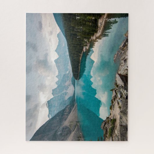 Puzzle Eau | Moraine Lake Alberta Canada (Vertical)