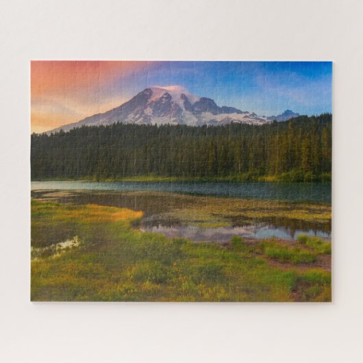 Puzzle Eau | Parc national du Mont Rainier, Washington (Horizontal)