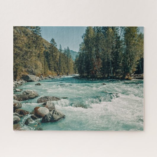 Puzzle Eau | Rivière Kucherla, Altaï (Horizontal)