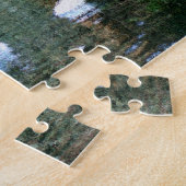 Puzzle Eau Roue Canard Peinture Étang Ajouter Votre Photo (Côté)