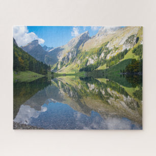 Puzzle Eau Seealpsee Lac Alpes suisses Suisse