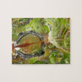 Puzzle Eau sur les graines de dandelion, CA (Horizontal)