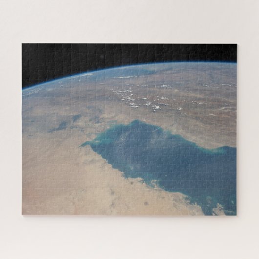 Puzzle Eaux Bleues Tropicales Du Golfe Persique. (Horizontal)