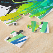 Puzzle Eaux cool Abstraites Plaques de peinture (Côté)