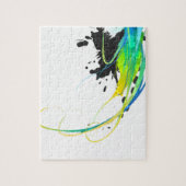 Puzzle Eaux cool Abstraites Plaques de peinture (Vertical)