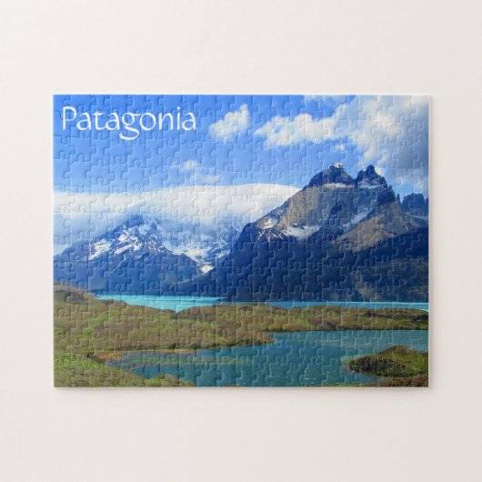Puzzle eaux de la patagonie cuernos (Horizontal)