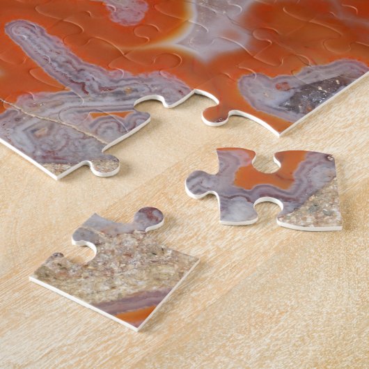 Puzzle Échantillon d'agate (Côté)