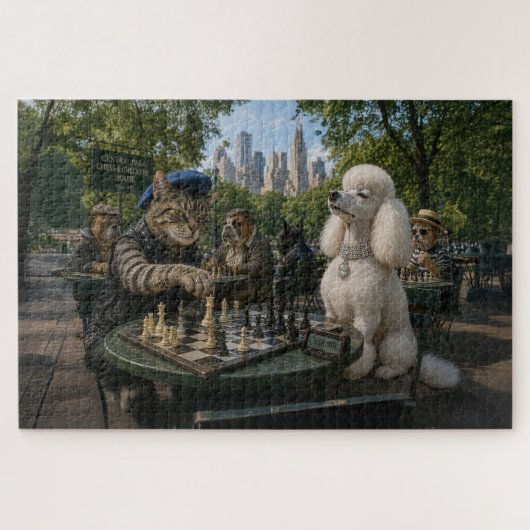Puzzle Échec et mat à Central Park n°1 (Horizontal)