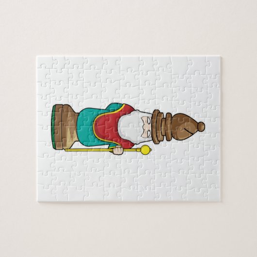 Puzzle Échecs Évêque Échecs (Horizontal)