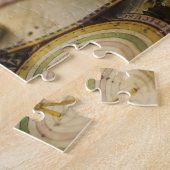 Puzzle Échecs sur l'ancienne carte du monde (Côté)