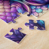 Puzzle Échelles aquatiques colorées/irisées (Côté)