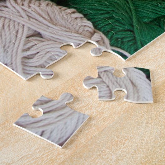 Puzzle Écheveaux de fil (Côté)