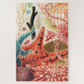 Puzzle Échinodermes de la Grande Barrière de corail Créat (Vertical)