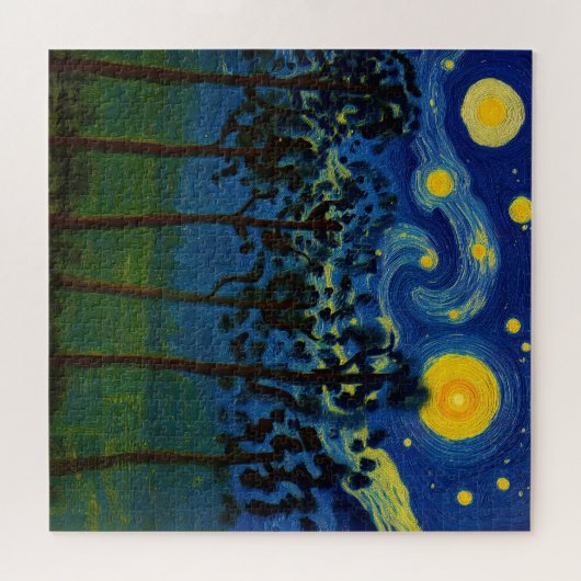 Puzzle Echos de Forêt de l'Infinité - Un paysage forestie (Horizontal)