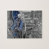 Puzzle Éclaboussure de couleur " "de MG classique" "de (Horizontal)