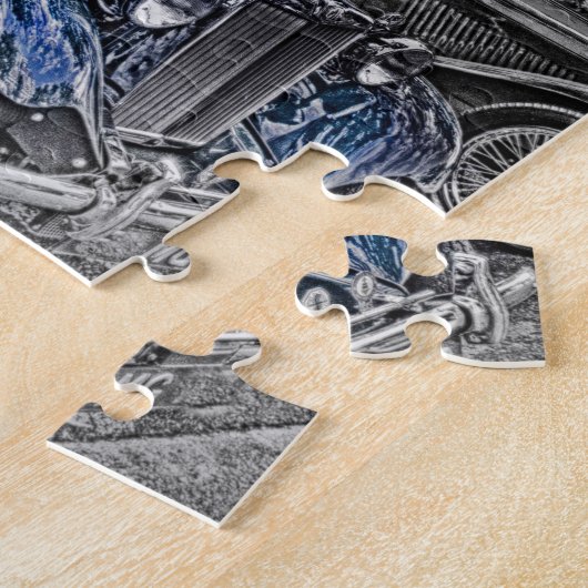 Puzzle Éclaboussure de couleur " "de MG classique" "de (Côté)