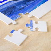 Puzzle Éclair bleu (Côté)