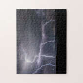 Puzzle Eclair orage ciel nuages Mer, 252 Pièces (Vertical)