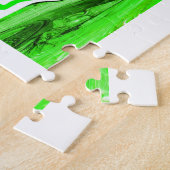 Puzzle Éclair vert (Côté)