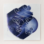 Puzzle éclairé par la lune de nuits (20x20) (Horizontal)