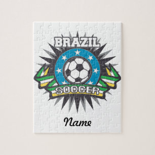 Puzzle Éclat du football du Brésil